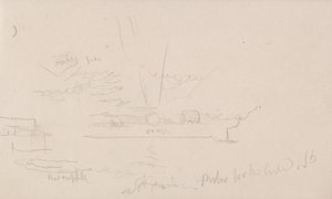 チャンネルスケッチブック 作： Joseph Mallord William Turner